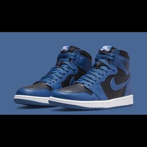 **SOLD** Nike Air Jordan 1 Retro High OG GS Dark Marina Size 6.5Y!